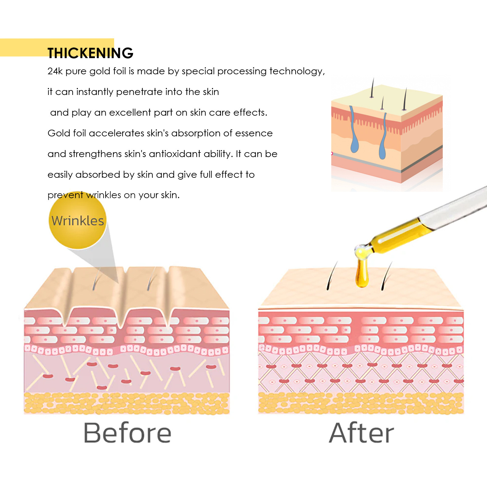24K Gold Collagen Protein Lifting - Image 6